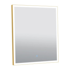 Дзеркало "Luce" gold 60x70 sensor з підсвічуванням