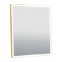 Дзеркало "Luce" gold 60x70 sensor з підсвічуванням