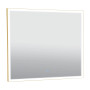 Дзеркало "Luce" gold 80x70 sensor з підсвічуванням