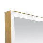 Дзеркало "Luce" gold 80x70 sensor з підсвічуванням