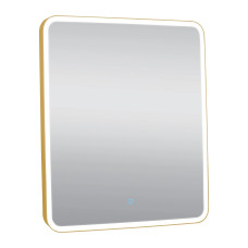 Дзеркало "Donato" gold 60х70 sensor з підсвічуванням