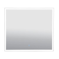Дзеркало "Luce" black 80x70 sensor з підсвічуванням