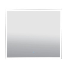 Дзеркало "Luce" black 80x70 sensor з підсвічуванням