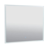Зеркало "Luce" white 80x70 sensor с подсветкой