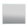 Зеркало "Luce" white 80x70 sensor с подсветкой