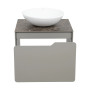 Тумба AMADEO (019/STONE-GREY-MATT) стіл. Lam Emp Ext 60 см з ум. Zero 46 см