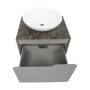 Тумба AMADEO (019/STONE-GREY-MATT) стіл. Lam Emp Ext 60 см з ум. Zero 46 см