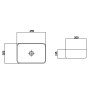 Умивальник Delos Line Curve