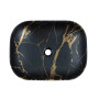 Умивальник Venus Dark Curve Marble