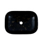 Умывальник Venus Dark Gold Curve Marble