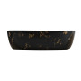 Умывальник Venus Dark Gold Curve Marble