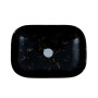 Умывальник Venus Dark Gold Curve Marble