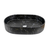 Умывальник Venus Dark Oval Marble