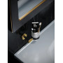 9221 LORENZO BLACK GOLD Склянка для зубних щіток, скло