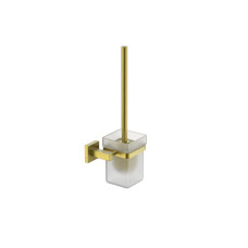8919C ORLANDO GOLD Щітка для унітазу, скло