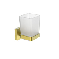8921C ORLANDO GOLD Стакан для зубных щеток, стекло