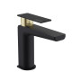 Змішувач для умивальника Куба 01 Black matt