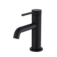 Змішувач для умивальника Madrid 02 Black matt