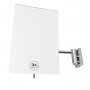 Косметичне дзеркало настінне - прямокутне c  Liberty 240 мм MM-FRB039CP