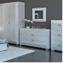Комод Карат White Gloss 1300  мм