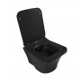 Унитаз подвесной безободковый Ibiza антрацит 018900 с крышкой Slim Soft-Close 9SC1211S02