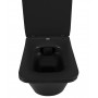 Унитаз подвесной безободковый Ibiza антрацит 018900 с крышкой Slim Soft-Close 9SC1211S02