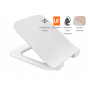 Унітаз підвісний Ibiza  з кришкою Slim Soft-Close 9SC1211S02