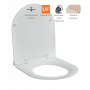 Унітаз консольний City 018700 з кришкою Slim Soft-Close 9SC1061S01