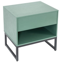 ALTEA Тумба приліжкова "OAK-M-14-NORDIC-GREEN-MATT"