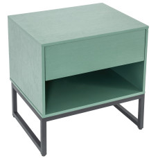 ALTEA Тумба приліжкова "OAK-M-14-NORDIC-GREEN-MATT"