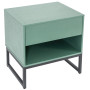 ALTEA Тумба приліжкова "OAK-M-14-NORDIC-GREEN-MATT"
