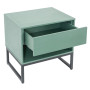 ALTEA Тумба приліжкова "OAK-M-14-NORDIC-GREEN-MATT"