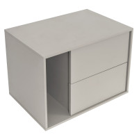 LINEA Тумба прикроватная "STONE-GREY-MATT" правая