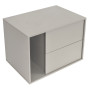 LINEA Тумба приліжкова "STONE-GREY-MATT" права