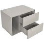 LINEA Тумба приліжкова "STONE-GREY-MATT" права