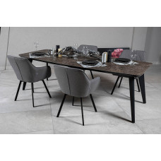 Стіл DETROIT 260х120х76 Laminam Emperador Extra (5mm)