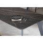 Стол DETROIT 260х120х76 Laminam Naturali Noir Desir (5mm)