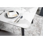 Стол DETROIT 260х120х76 Laminam Bianco Statuario Venato (5mm)