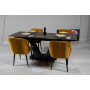 Стіл ЛУАРА 140(200)*80*76 Laminam Emperador Extra (3mm)