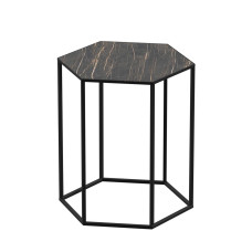 Стіл журнальний Тур 40x35x45 NAMIBIA BLACK (9mm)