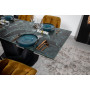 Стіл ЛУАРА 160(240)*90*76 Laminam Verde Alpi Lucidato (5mm)