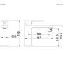 Змішувач для умивальника Italy 01 чорний мат