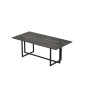 Стіл журнальний Дуеро 120x60x45 NAMIBIA BLACK (9mm)