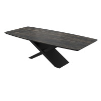 Стіл BELFORT 260х120х76 Laminam Naturali Noir Desir (5mm)