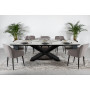 Стіл BELFORT 240х100х76 Laminam Bianco Statuario Venato (5mm)