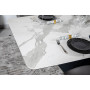 Стіл BELFORT 240х100х76 Laminam Bianco Statuario Venato (5mm)