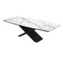 Стіл BELFORT 240х100х76 Laminam Invisible white (5mm)