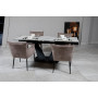 Стіл ЛУАРА 160(200)*90*76 Laminam Bianco Statuario Venato (3mm)
