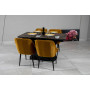 Стіл ЛУАРА 160(200)*90*76 Laminam Emperador Extra (3mm)