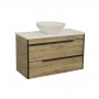 Тумба Лофт Нео Севілья 85 см зі стільницею UNI